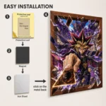Anime Metal Poster Wall Decor - YGO - Yami Yugi - A - Image 2