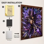 Anime Metal Poster Wall Decor - YGO - Dark Magician - Image 2