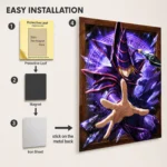 Anime Metal Poster Wall Decor - YGO - Dark Magician - A - Image 2