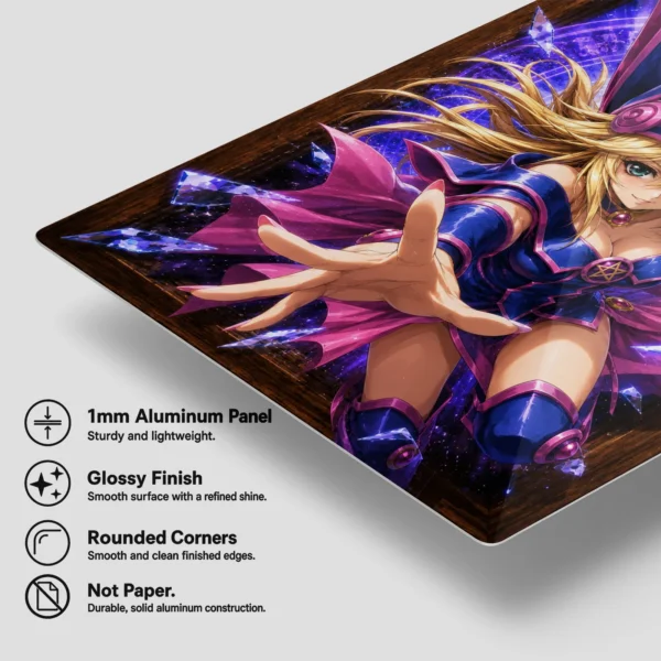 Anime Metal Poster Wall Decor - YGO - Dark Magician Girl - Image 6