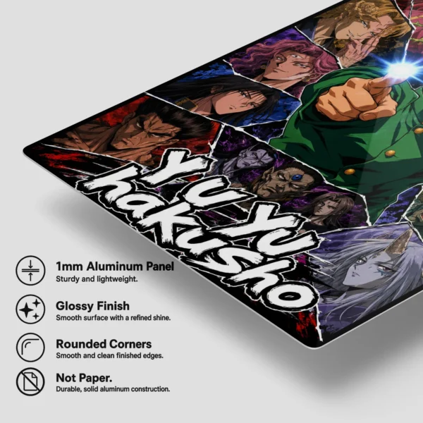 Anime Metal Poster Wall Decor - YYH - Image 6
