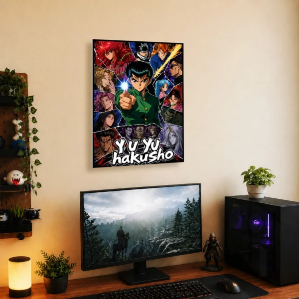Anime Metal Poster Wall Decor - YYH - Image 5