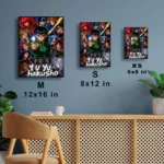 Anime Metal Poster Wall Decor - YYH - Image 7