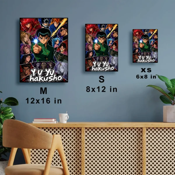 Anime Metal Poster Wall Decor - YYH - Image 7