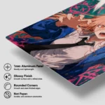 Anime Metal Poster Wall Decor - Chainsaw Power - A - Image 6