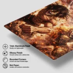 Anime Metal Poster Wall Decor - AOT - A - Image 6