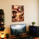 Anime Metal Poster Wall Decor - AOT - A - Image 5