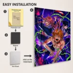 Anime Metal Poster Wall Decor - Chainsaw - G - Image 2