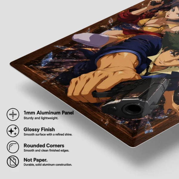 Anime Metal Poster Wall Decor - Cowboy - Image 6