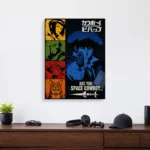 Anime Metal Poster Wall Decor - Cowboy - A - Image 4