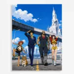 Anime Metal Poster Wall Decor - Cowboy - B