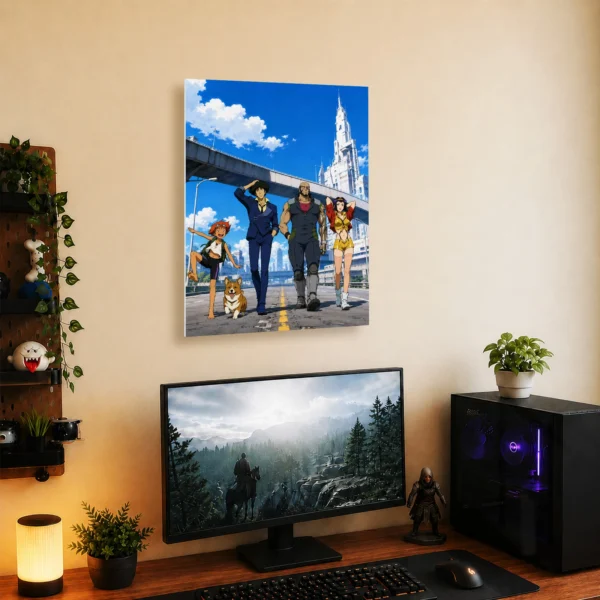Anime Metal Poster Wall Decor - Cowboy - B - Image 5