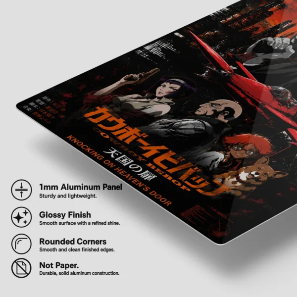 Anime Metal Poster Wall Decor - Cowboy - C - Image 6