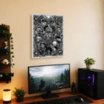 Anime Metal Poster Wall Decor - AOT Nine Titan - Image 5