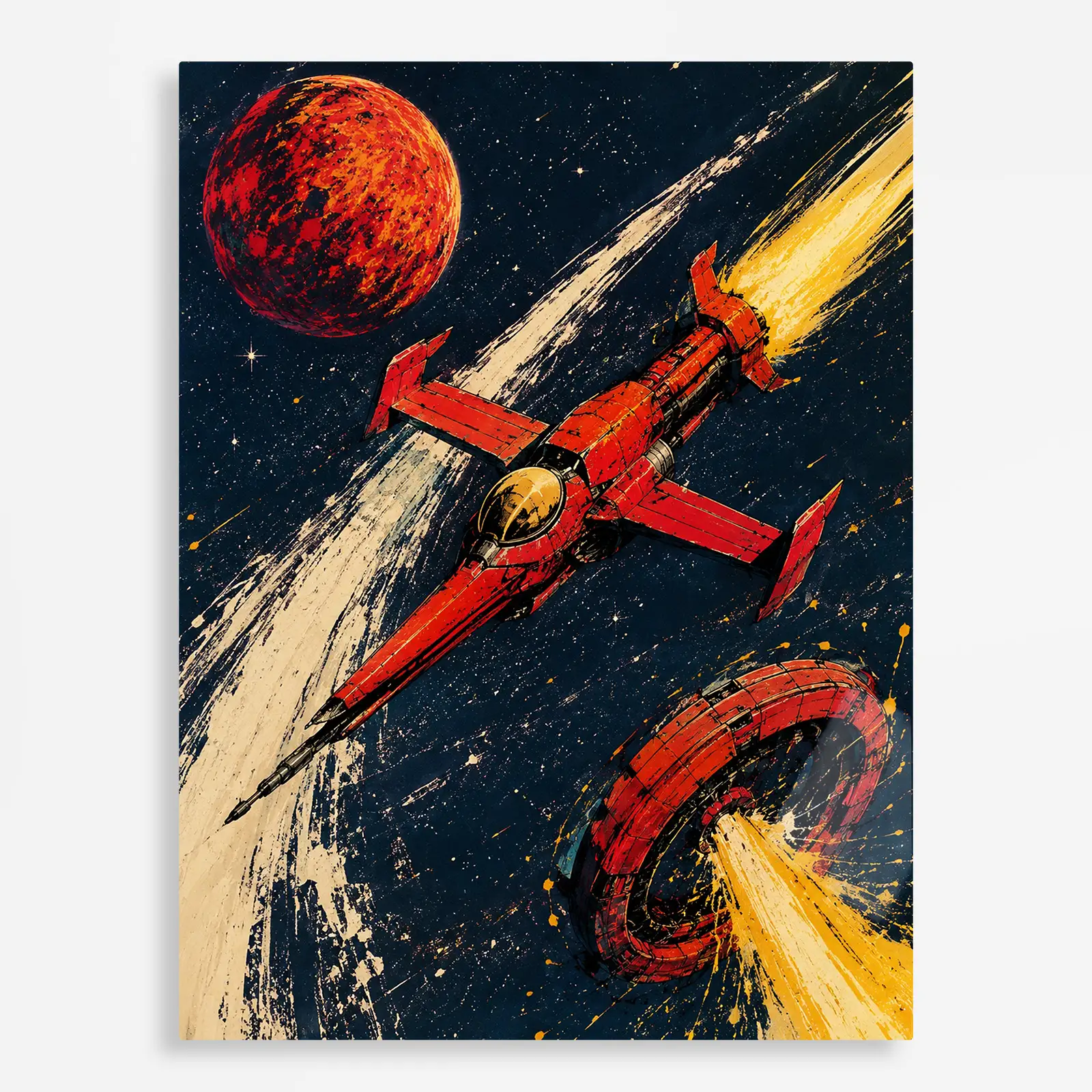 anime metal poster (61) s1 Anime Metal Poster Wall Decor - Cowboy - D - Image 1
