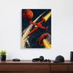Anime Metal Poster Wall Decor - Cowboy - D - Image 4