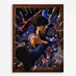 Anime Metal Poster Wall Decor - Cowboy Spike Spiegel - B