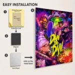 Anime Metal Poster Wall Decor - Danda - Image 2