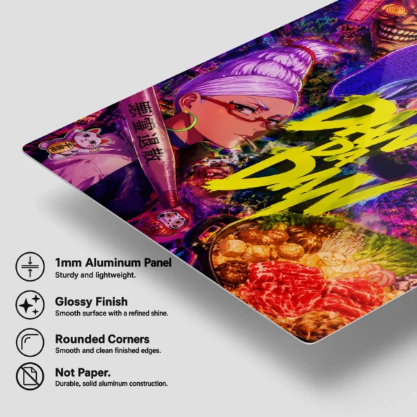 Anime Metal Poster Wall Decor - Danda - Image 6