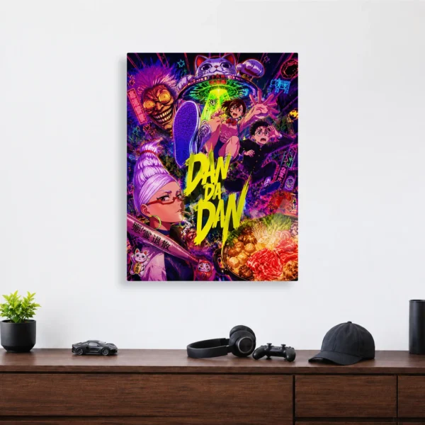 Anime Metal Poster Wall Decor - Danda - Image 4