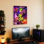 Anime Metal Poster Wall Decor - Danda - Image 5