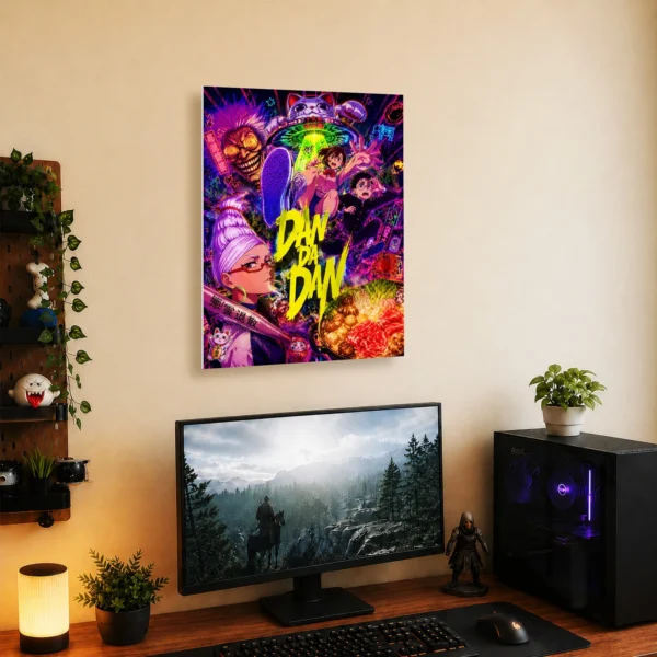 Anime Metal Poster Wall Decor - Danda - Image 5