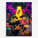 Anime Metal Poster Wall Decor - Danda - A