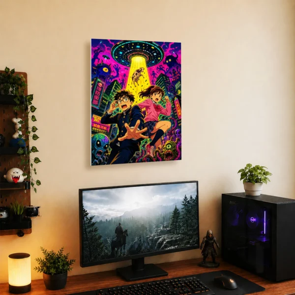 Anime Metal Poster Wall Decor - Danda - A - Image 5