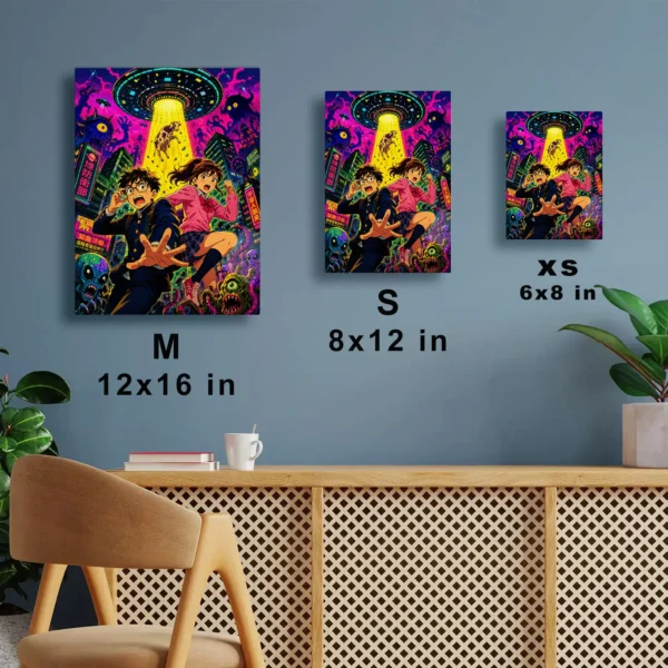 Anime Metal Poster Wall Decor - Danda - A - Image 7