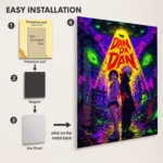 Anime Metal Poster Wall Decor - Danda - B - Image 2