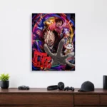 Anime Metal Poster Wall Decor - Danda - C - Image 4