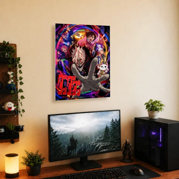 Anime Metal Poster Wall Decor - Danda - C - Image 5