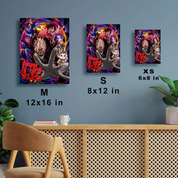 Anime Metal Poster Wall Decor - Danda - C - Image 7