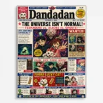 Anime Metal Poster Wall Decor - Danda Newspaper