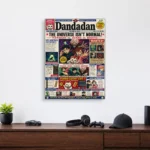 Anime Metal Poster Wall Decor - Danda Newspaper - Image 4