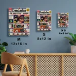 Anime Metal Poster Wall Decor - Danda Newspaper - Image 7