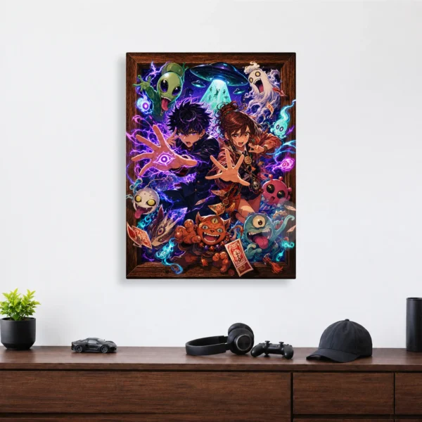 Anime Metal Poster Wall Decor - Danda - D - Image 4
