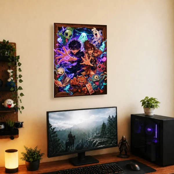 Anime Metal Poster Wall Decor - Danda - D - Image 5