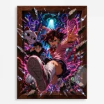 Anime Metal Poster Wall Decor - Danda - E