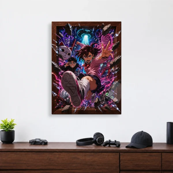 Anime Metal Poster Wall Decor - Danda - E - Image 4