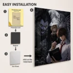 Anime Metal Poster Wall Decor - DN - C - Image 2