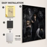 Anime Metal Poster Wall Decor - DN - D - Image 2
