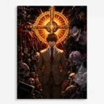 Anime Metal Poster Wall Decor - DN - F