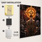 Anime Metal Poster Wall Decor - DN - F - Image 2