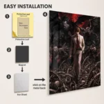 Anime Metal Poster Wall Decor - DN - G - Image 2