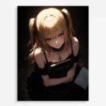 Anime Metal Poster Wall Decor - DN Misa