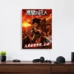 Anime Metal Poster Wall Decor - AOT Levi Ackerman - A - Image 4