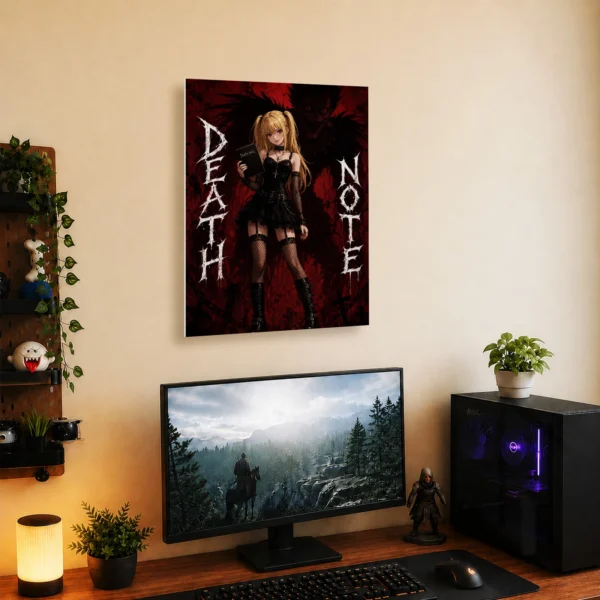 Anime Metal Poster Wall Decor - DN Misa - A - Image 5