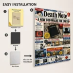 Anime Metal Poster Wall Decor - DN Newspaper - Image 2