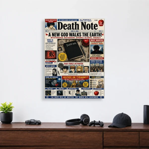 Anime Metal Poster Wall Decor - DN Newspaper - Image 4